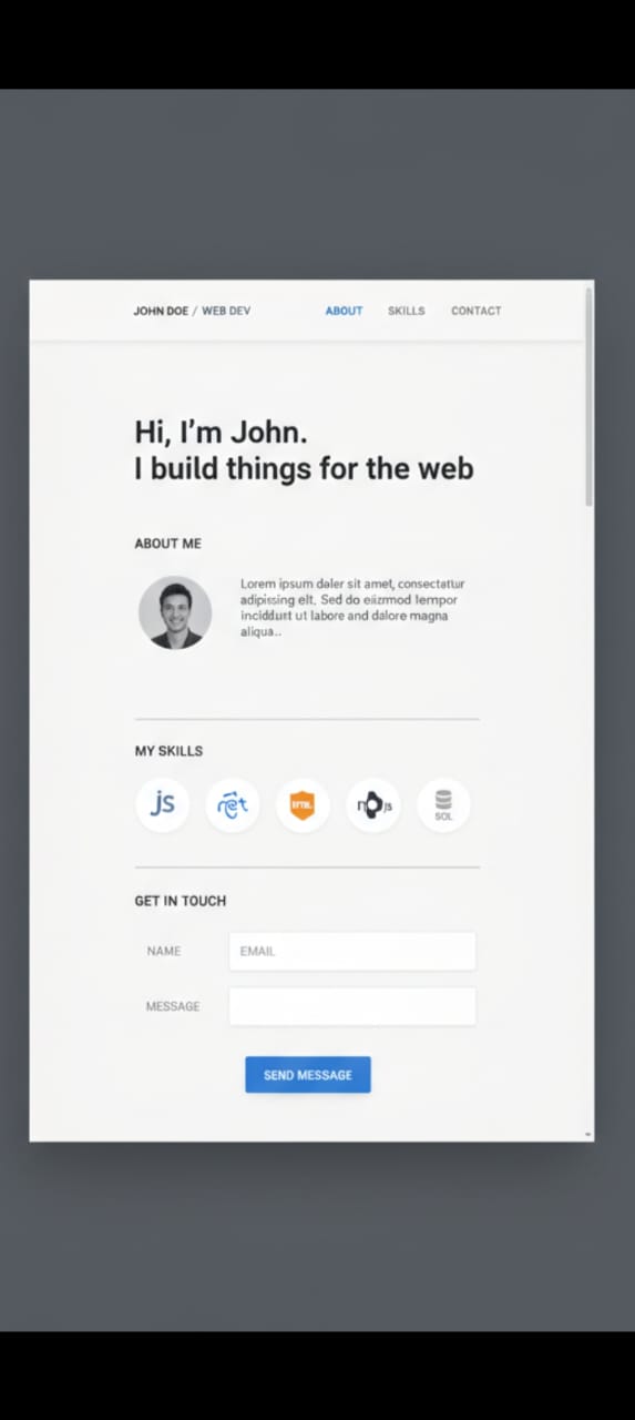 Portfolio Website